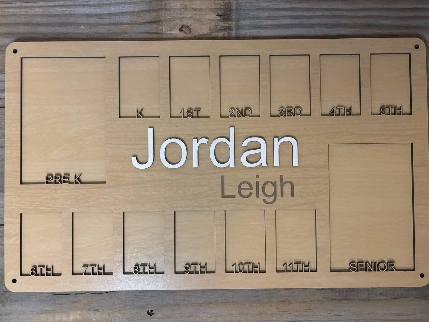 Personalized School Picture Frame