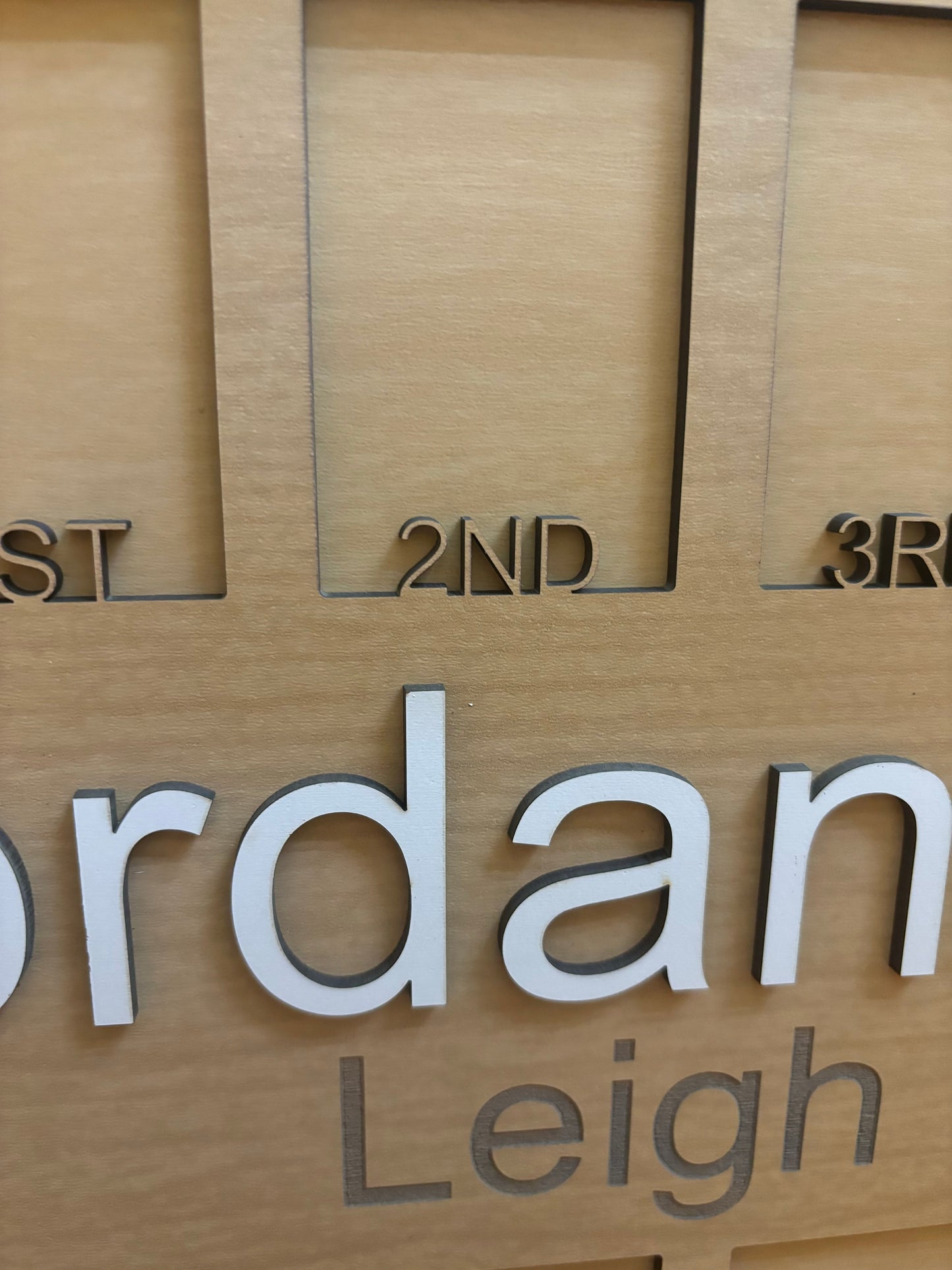 Personalized School Picture Frame