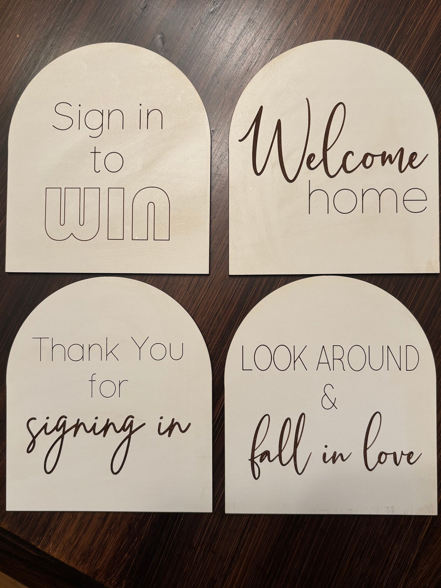 Open House sign set