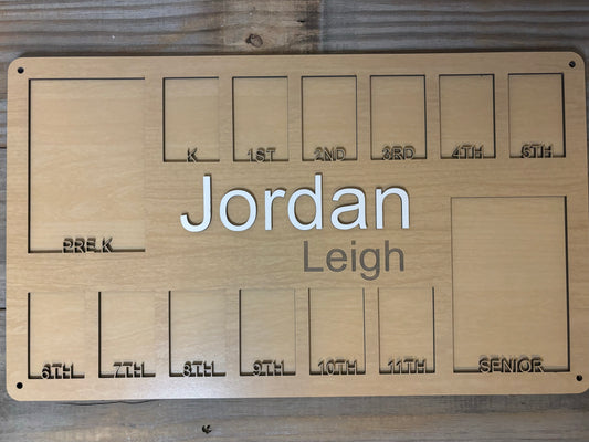 Personalized School Picture Frame