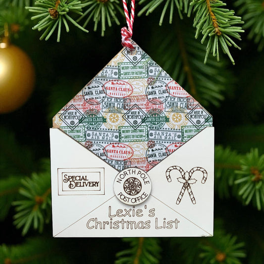 Christmas List Ornament